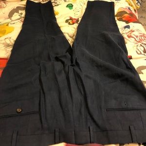 Ralph Lauren men’s charcoal linen pant 38W/32L
